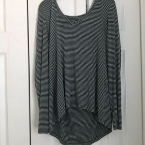 american eagle long sleeve striped shirt